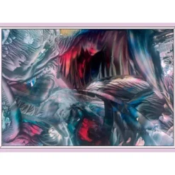 Sale Kunst–Doppelkarte - „Tropfsteinhöhle“ - bewusst ohne Textvorgabe - Design  Ulrike Kröll Glückwunschkarten