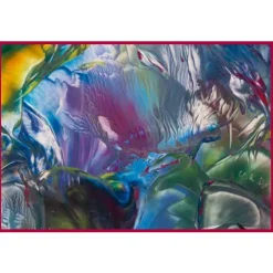 Discount Kunst–Doppelkarte - „Zauberwald 3“ - bewusst ohne Textvorgabe - Design  Ulrike Kröll. Glückwunschkarten