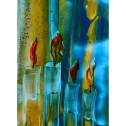 Weihnachtskarten|Malerei & Digital-Art - Ulrike Kröll Kunst–Postkarte - „Stimmungsvolle Weihnacht“ – Design  Ulrike Kröll