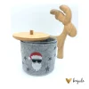 Geschenkverpackungen|beijule Kunststoffdose mit Filzbanderole