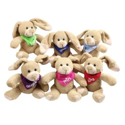Hot Kuschelhase mit Namen - Kuscheltier Hase personalisiert -Kuscheltier mit Wunschbeschriftung- Ostergeschenk Geschenk Osterhasen