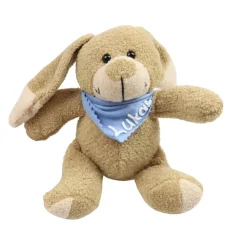 Hot Kuschelhase mit Namen - Kuscheltier Hase personalisiert -Kuscheltier mit Wunschbeschriftung- Ostergeschenk Geschenk Osterhasen