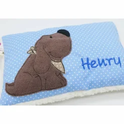 Best Kuschelkissen  Hund Labrador Retriever  Wunschnamen Taufkissen Geburtskissen - Schmusekissen Kissen mit Namen Gastgeschenke