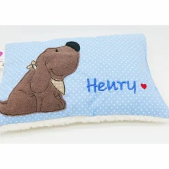 Best Kuschelkissen  Hund Labrador Retriever  Wunschnamen Taufkissen Geburtskissen - Schmusekissen Kissen mit Namen Gastgeschenke