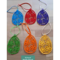 Sale Lace - Ostereier, gestickt Ostereier