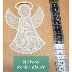 Discount Lace-Engel, gestickt Weihnachtsdeko