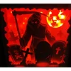Online Lampe mit 3D Bild Halloween inkl. Farbwechsel Shadowbox. Deko Halloween