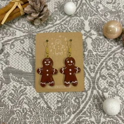 Hot Lebkuchenmännchen Ohrringe | handgemacht | Fimo | Weihnachten Weihnachtsaccessoires