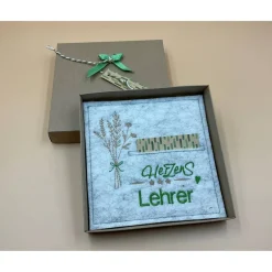 Danksagungskarten|aba Lehrer Geschenk, Geldgeschenk, Geschenkbox, Gutscheinbox, .., DANKE Geschenk...
