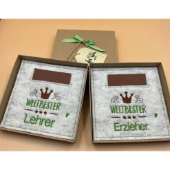 Danksagungskarten|aba Lehrer Geschenk, Geldgeschenk, Geschenkbox, Gutscheinbox, .., DANKE Geschenk...