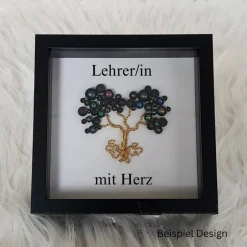 Hot Lehrerabschied/ Mini Perlenbaum Geschenk/ Schulabschied /Erinnerungsgeschenk als Drahtbaum/ Lehrergeschenk Kinder Danksagungskarten