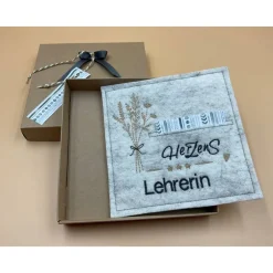 Danksagungskarten|aba LehrerInnen Geschenk, Geldgeschenk, Geschenkbox, Gutscheinbox, .., DANKE Geschenk...
