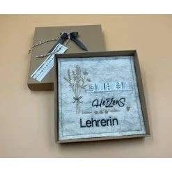Danksagungskarten|aba LehrerInnen Geschenk, Geldgeschenk, Geschenkbox, Gutscheinbox, .., DANKE Geschenk...