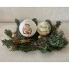 Sale Leuchtkugeln 10 + 8 cm   Einzigartig  Geschenk  upcycling  Unikat - Weihnachtsmänner Kerzen & Beleuchtung