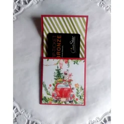 Outlet Liftkarte, Geldgeschenkverpackung, Geldscheinverpackung, Gutscheinverpackung für Weihnachten Geldgeschenke
