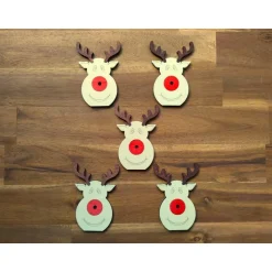 Lolli-Halter „Rentier“ / Lutscher-Halter Weihnachtsgeschenke