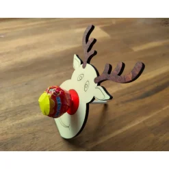 Lolli-Halter „Rentier“ / Lutscher-Halter Weihnachtsgeschenke