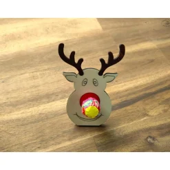 Lolli-Halter „Rentier“ / Lutscher-Halter Weihnachtsgeschenke