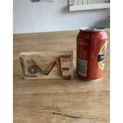 Sale Love kleines Holzschild mit Botschaft, Upcycling, Spruchschild, kleines Geschenk Geschenke