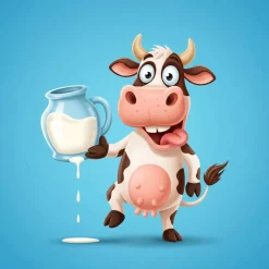 Geschenke|Katis Plotterei Lustige Kuh-Tasse "Darf es etwas Milch sein?" – Originelles Geschenk für Tierfreunde & Humor-Liebhaber