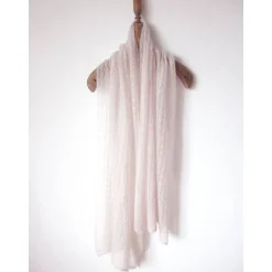 New Luxus Stola für die Hochzeit aus Mohair und Seide in hellem Puderrosa, gestrickter Brautschal blush nude Brautstolen & -Boleros