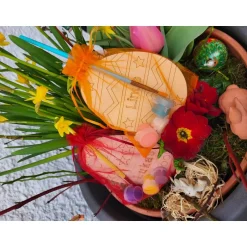 Ostereier|AlexandrasKreativwerkstatt Malset Osterei, Giveaway, Kinder Malset, Ostereier, personalisiert m. Namen, Acryl Set, Osterpaket, Pinsel, Acryl, Ei