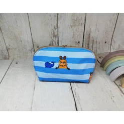 Best Mappe/Kosmetiktasche Sendung mit der Maus blau in 3 Größen – Federmäppchen & Stiftetasche aus Kinder Federmäppchen
