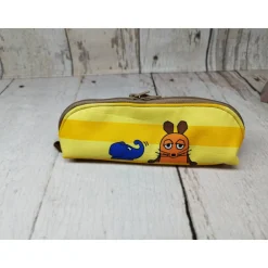Best Mappe/Kosmetiktasche Sendung mit der Maus gelb in 3 Größen – Federmäppchen & Stiftetasche aus Kinder Federmäppchen