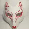 Clearance Maske, Fuchs, japanisch, Maske, Kabuki, Kitsune, handbemalt Masken
