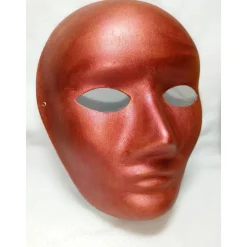 Hot Maske, Sonnenkönig, kupfer, handbemalt, Pappmache Masken