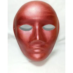 Hot Maske, Sonnenkönig, kupfer, handbemalt, Pappmache Masken