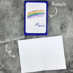 Clearance Menükarte Kommunion – Du bist ein Ton in Gottes Melodie (2) Menükarten