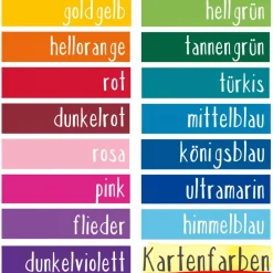 Online Menükarte Kommunion "In Gottes Hand geborgen" – individuell & farbenfroh Menükarten