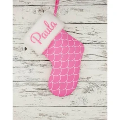 Discount Mermaid Nikolausstiefel personalisiert - Meerjungfrau Nikolausstiefel
