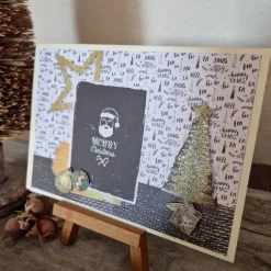 Weihnachtskarten|Teufelinchens_Ideen_Shop Merry Christmas - Tannenbaum -  Weihnachtskarte - Weihnachtsmann