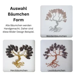 Sale Mini Edelsteinbaum Geschenk zur Taufe / Taufbaum/ Personalisierter Bilderrahmen / Lebensbaum /Taufrahmen Geschenke