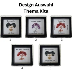 Hot Mini Perlenbaum Geschenk/ Kindergarten / Personalisierter Bilderrahmen / Lebensbaum Erzieher  /Geschenkidee Kita Kinder Danksagungskarten