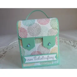Best Mini Schulranzen, erster Schultag, zum Schulanfang, Mitgebsel, Einladung,Verpackung, Geldgeschenkverpackung Kinder Einschulung