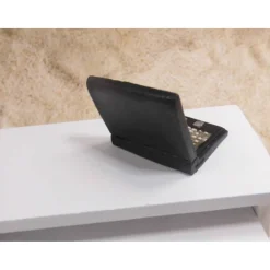 Clearance Miniatur Laptop schwarz – Deko für Wichtelbüro, Home Office & Bastelarbeiten Bastelzubehör