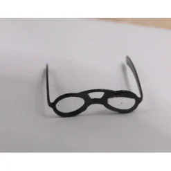 Online Miniatur Monitor, Telefon & Brille – Büro Deko Set für Wichtelbüro & Home Office Basteln Bastelzubehör