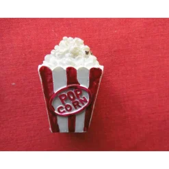 Hot Miniatur Popcorn Becher Deko – Bastelmaterial & Tischdeko für Gutscheine & Filmabende Tischdekoration