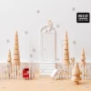 Wichtelzauber|AmOlenDiek Miniatur Schlitten weiß 75x40x25mm | Zubehör Wichteltür