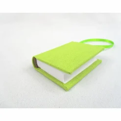 Sale Minibuch Dekoration, kiwi-grün, Mini-Notizbuch, handgefertigt Dekoration