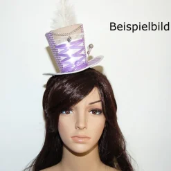 Haarschmuck & Kopfputz|SilverFairyMeadows Mini-Hütchen - Gothic Fascinator Hochzeit Kamee Rosen Federn