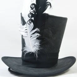 Haarschmuck & Kopfputz|SilverFairyMeadows Mini-Hütchen - Gothic Fascinator Hochzeit Kamee Rosen Federn