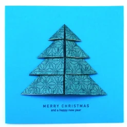 Clearance Minimalistische Weihnachtskarte - Weihnachtsbaum Weihnachtskarten