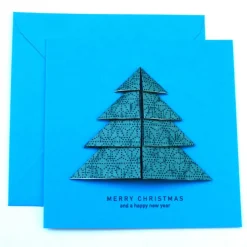 Clearance Minimalistische Weihnachtskarte - Weihnachtsbaum Weihnachtskarten