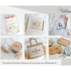 Weihnachtsstempel|SelfmadeStudio Ministempelset Elfenschuhe | 3 Stempel mit 12mm Durchmesser | Holzstempel Weihnachten / Advent
