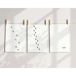 Discount Ministempelset Wichtelschuhe | 3 Stempel mit 12mm Durchmesser | Holzstempel Weihnachten Advent | Wichtel Fußspuren Fußab Wichtelzauber