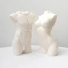Männliche Torso Soja Kerze Groß, Vegan & Duftfrei, Geschenk für Freundin, Körper Kerze Sojawachs, Junggesellenabschied Junggesellenabschied